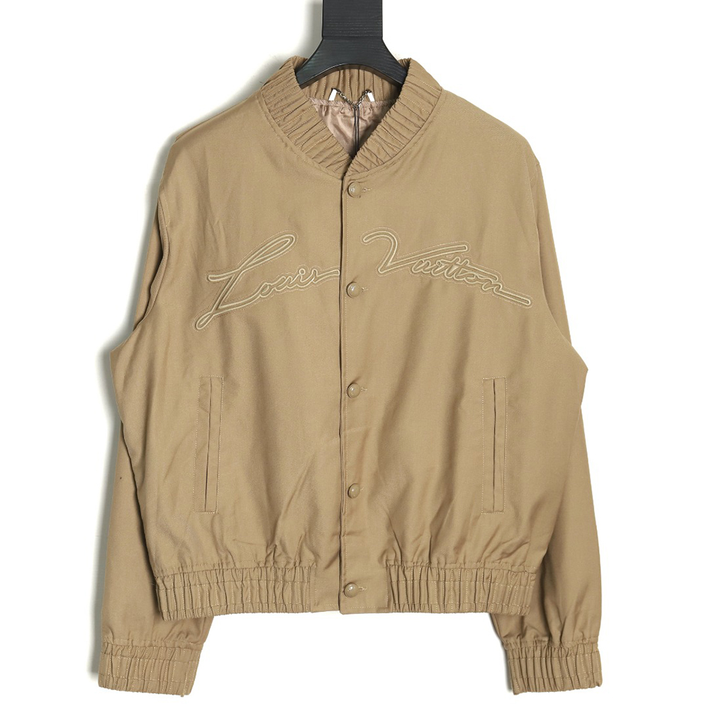 Louis Vuitton Pharrell embroidered oversized jacket