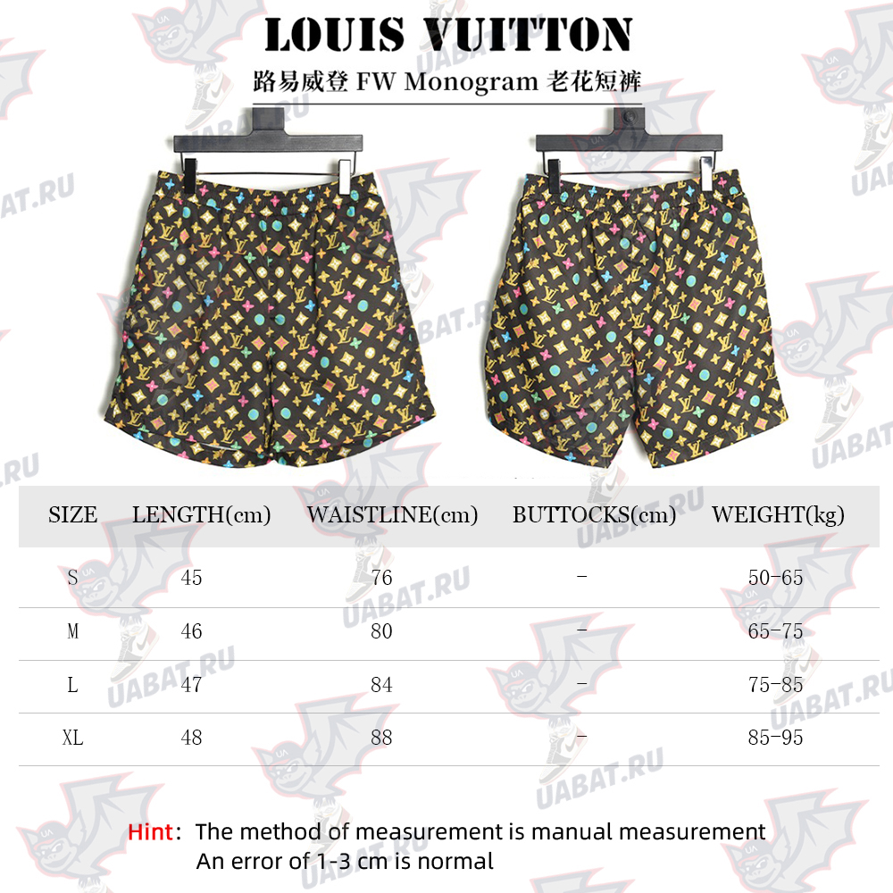 Louis Vuitton FW Monogram Shorts