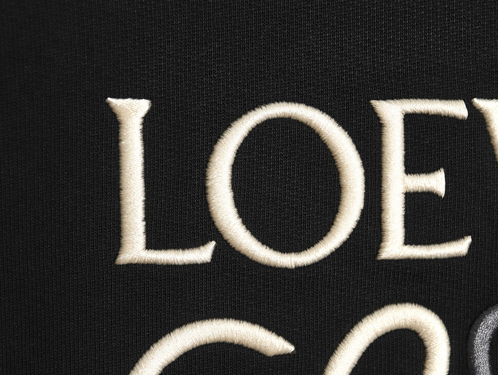 Loewe Anagram embroidered long-sleeved crewneck sweatshirt