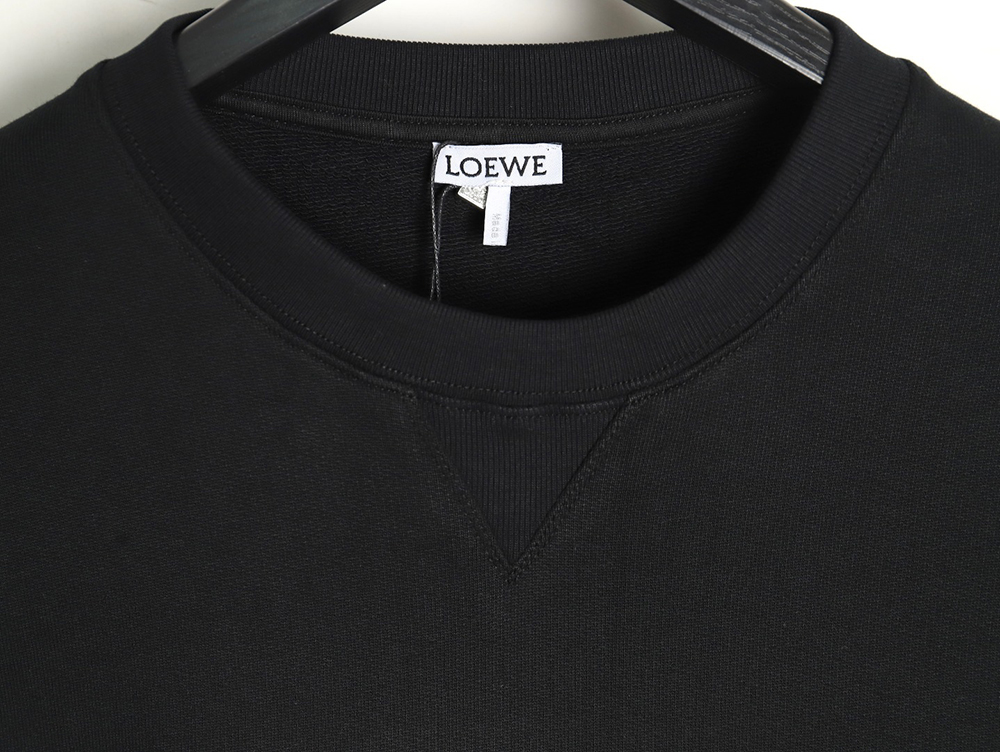 Loewe Anagram embroidered long-sleeved crewneck sweatshirt