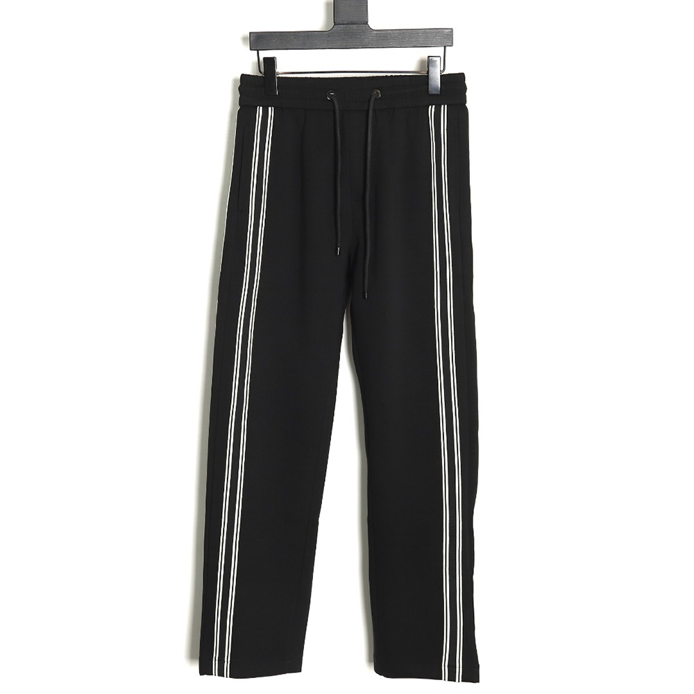 Loewe Cotton Casual Pants with Back Pocket Embroidery TSK1