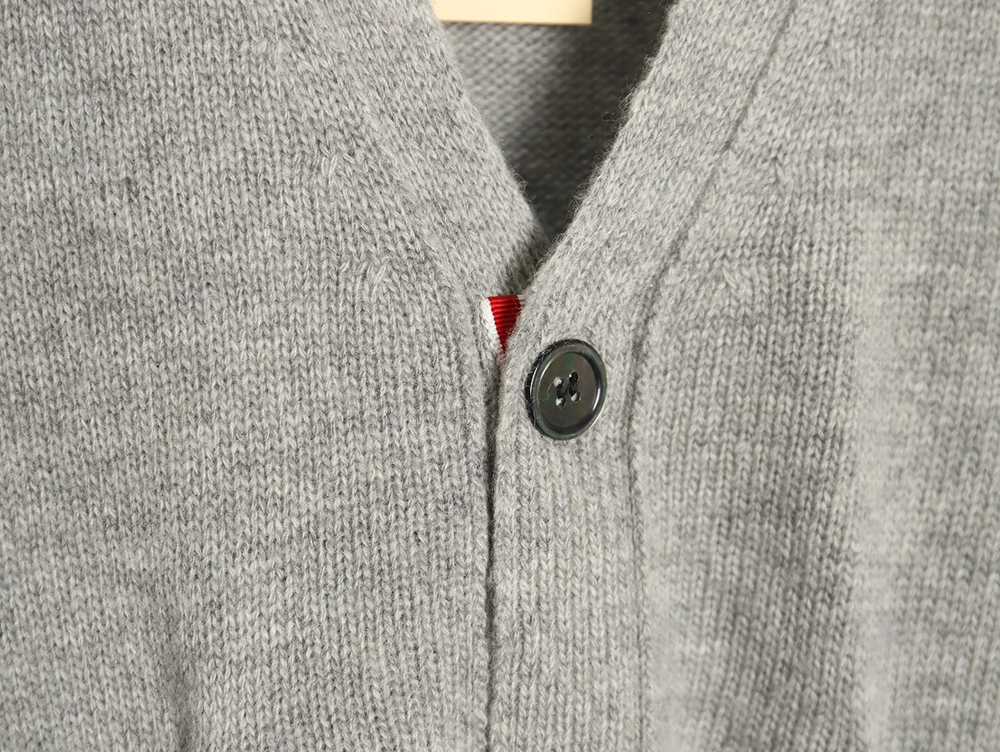 Thom Browne three button Australian wool cardigan TSK2