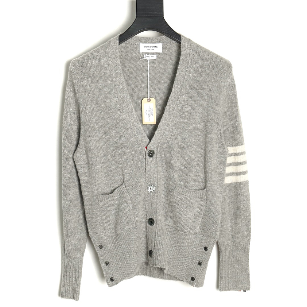 Thom Browne three button Australian wool cardigan TSK2