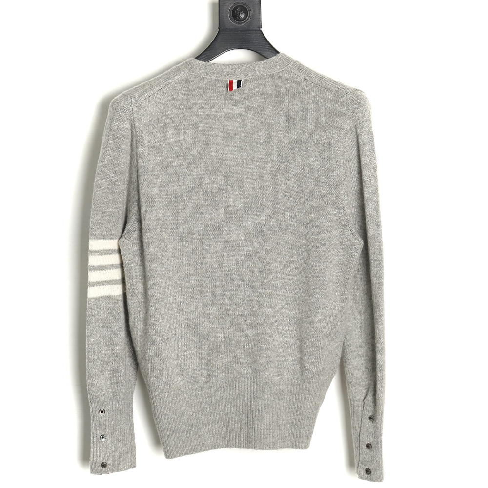 Thom Browne three button Australian wool cardigan TSK2