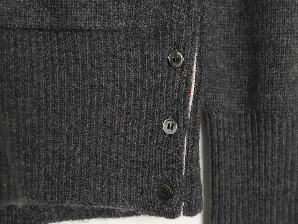 Thom Browne three button Australian wool cardigan TSK3