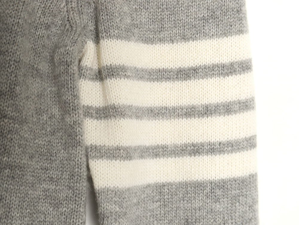 Thom Browne Three Button Australian Wool Crewneck Sweater TSK2