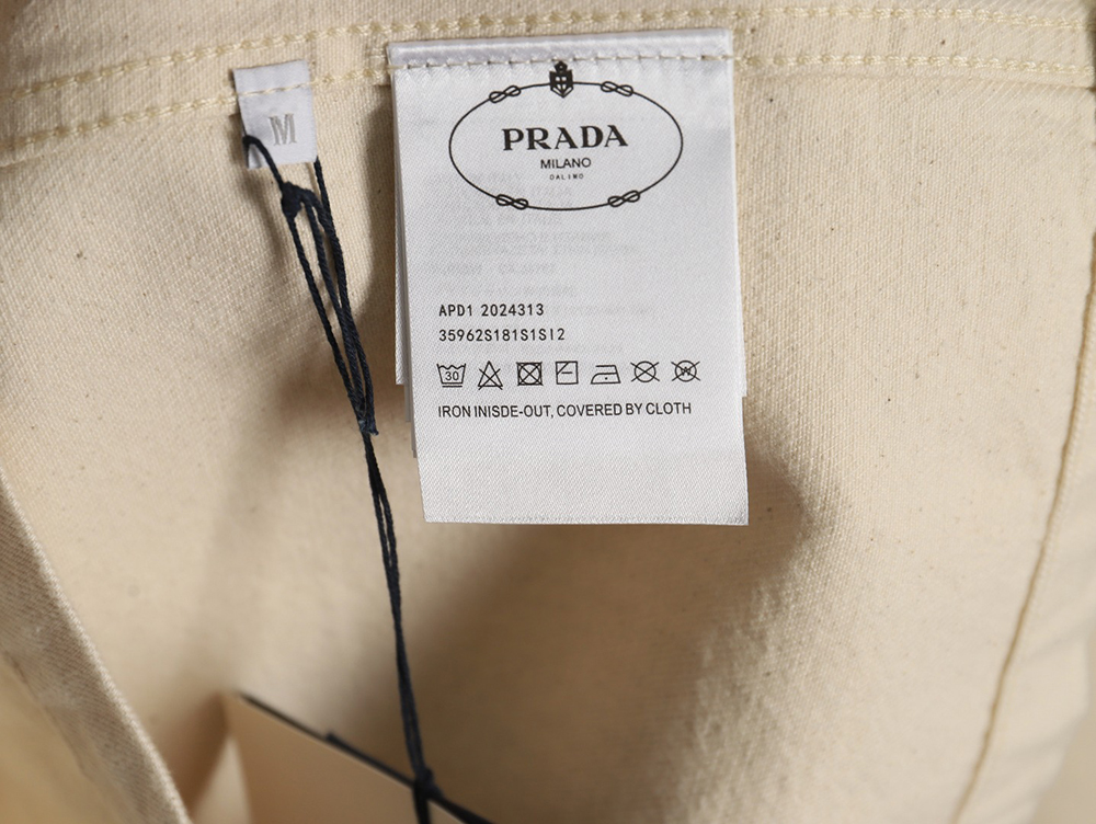 Prada triangle logo pocket zip-up jacket