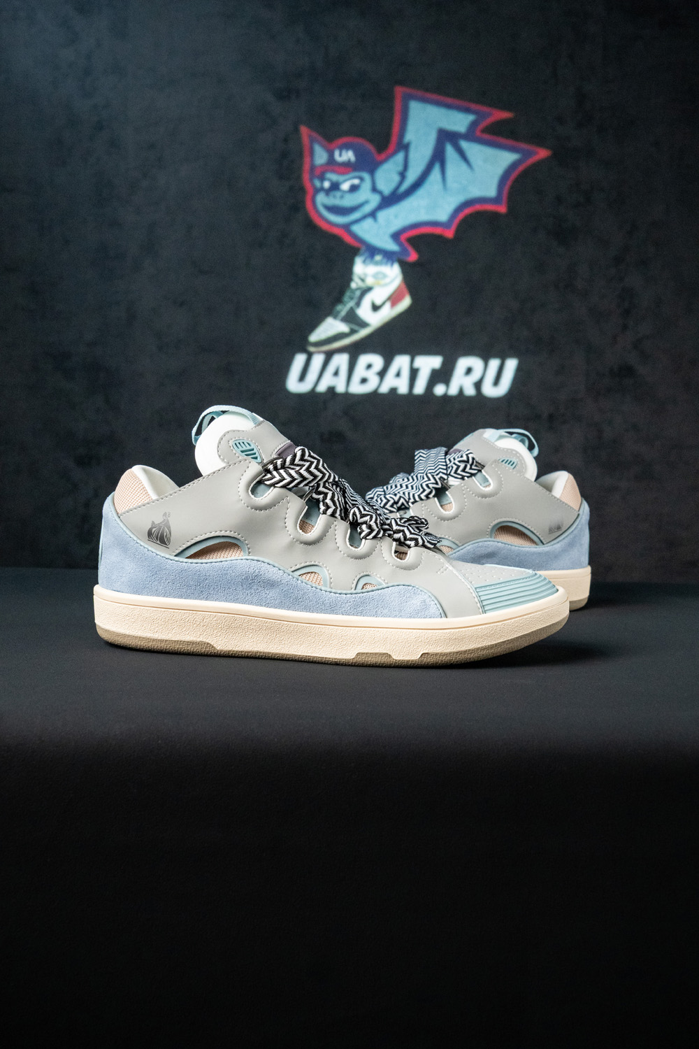 Lanvin Curb Sneakers 'Light Blue'