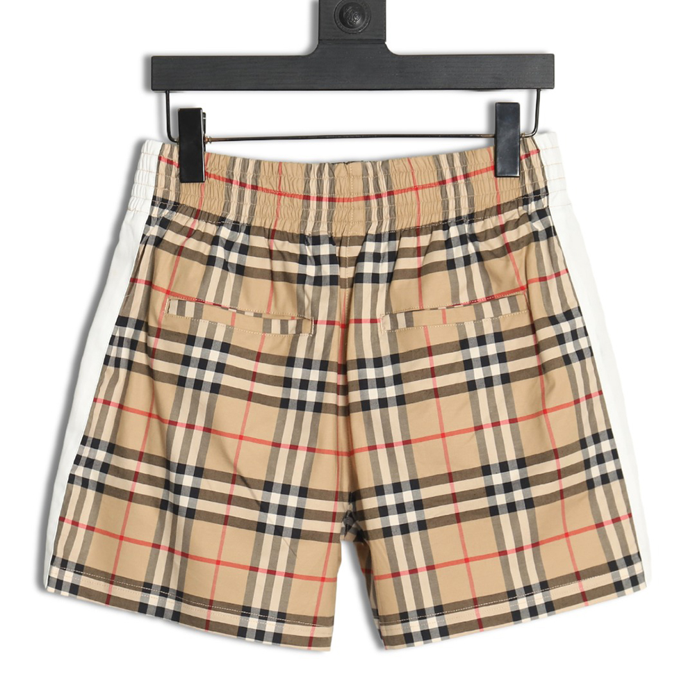 Burberry Classic White Ribbon Check Shorts