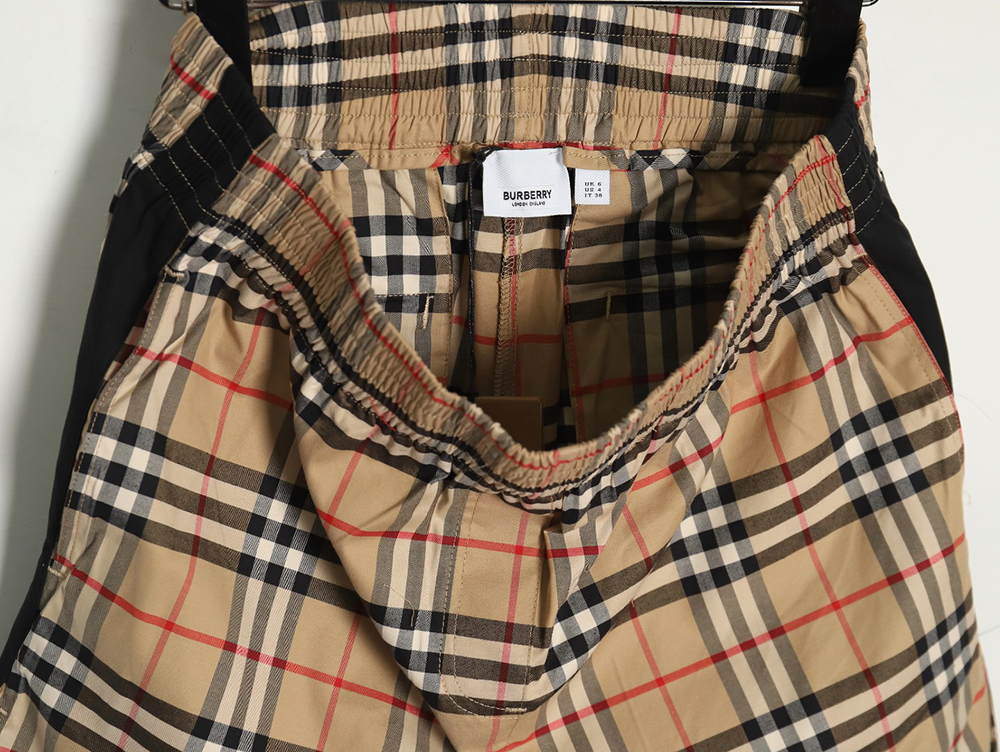 Burberry Classic Black Ribbon Check Shorts