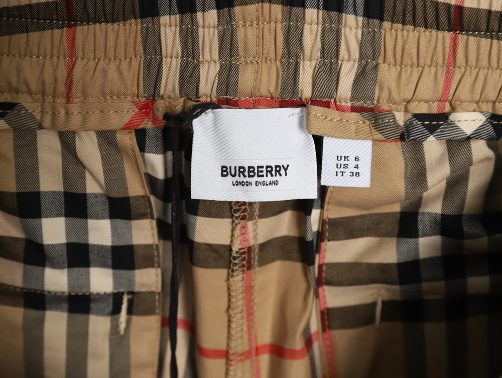 Burberry Classic Black Ribbon Check Shorts