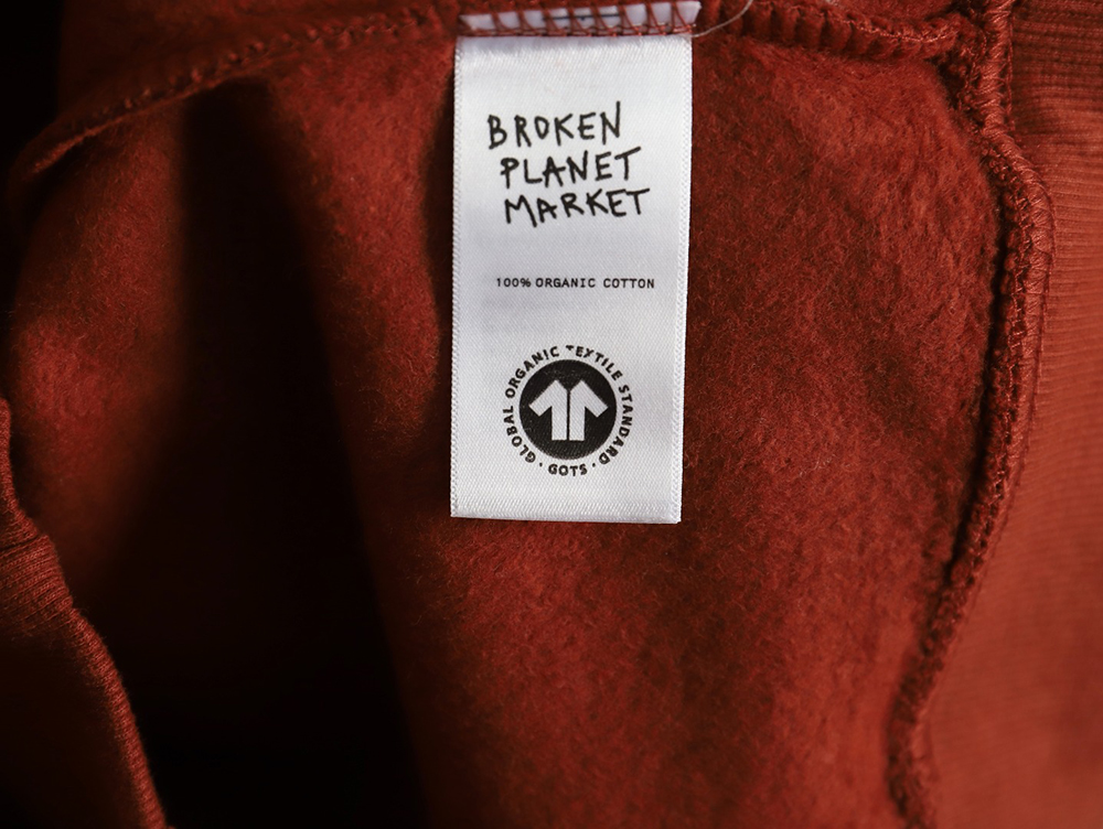 Broken Planet Market Star Hooded Zip-Up Jacket