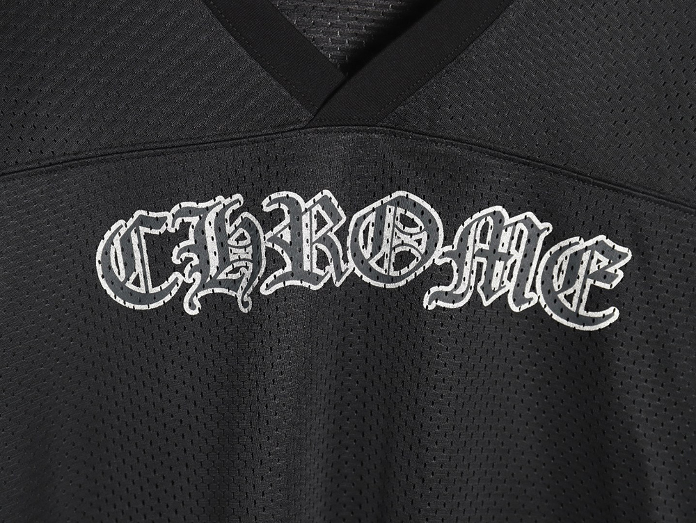 Chrome Hearts Sanskrit Mesh Hockey Jersey Long Sleeve