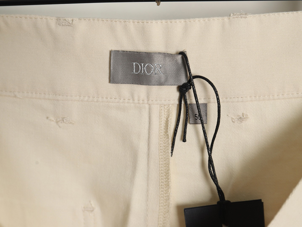 Dior heart embroidered trousers