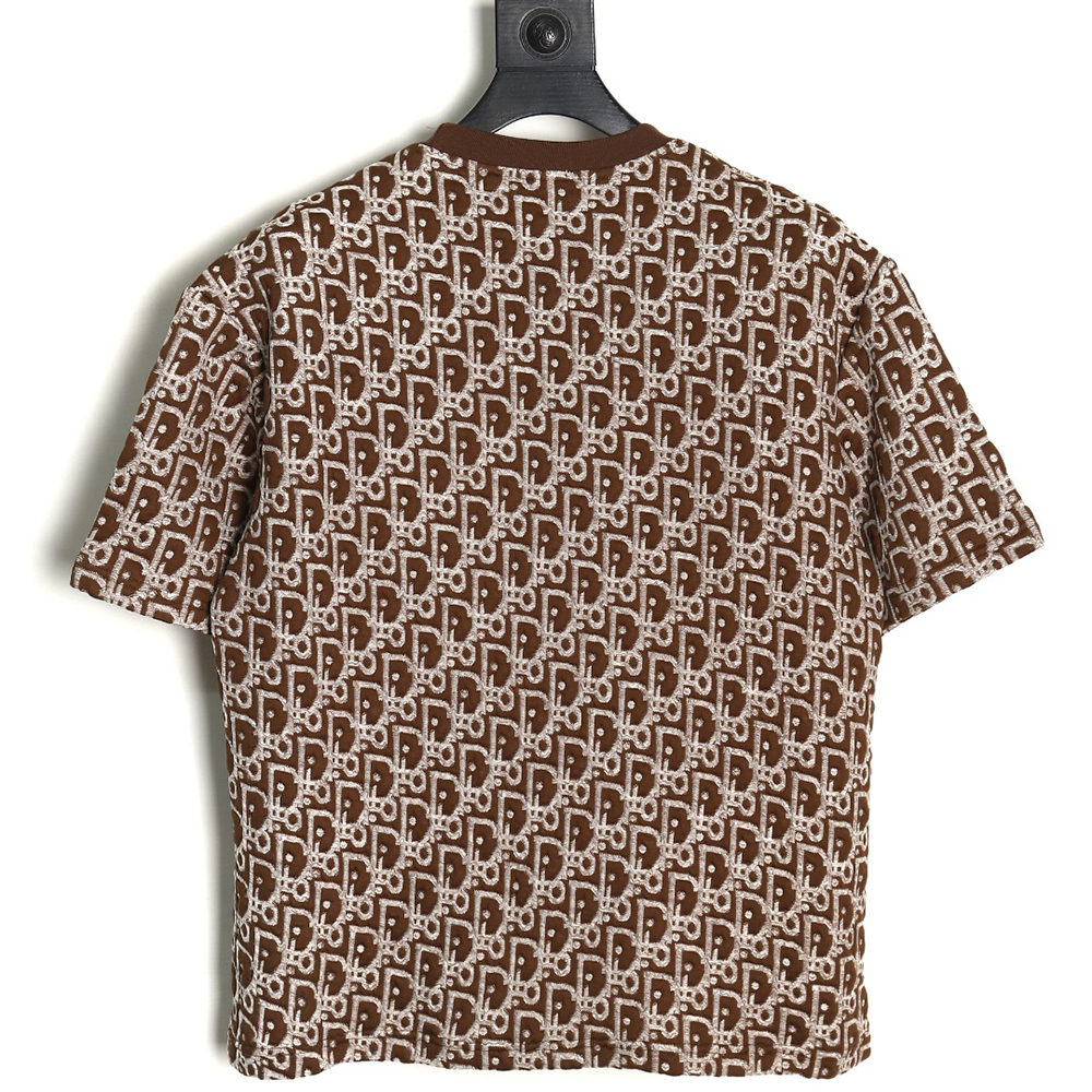 Dior all over print monogram jacquard short sleeves