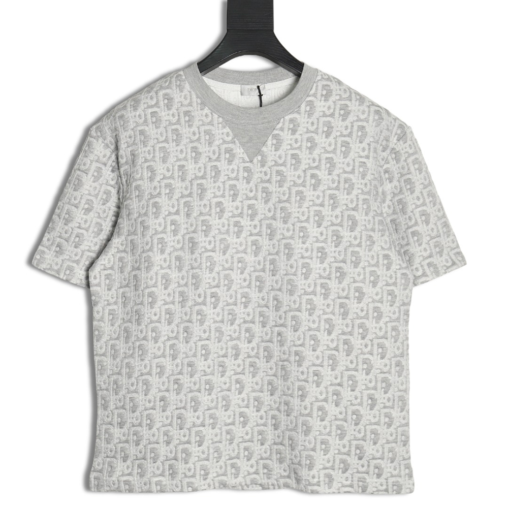 Dior all over print monogram jacquard short sleeves TSK1