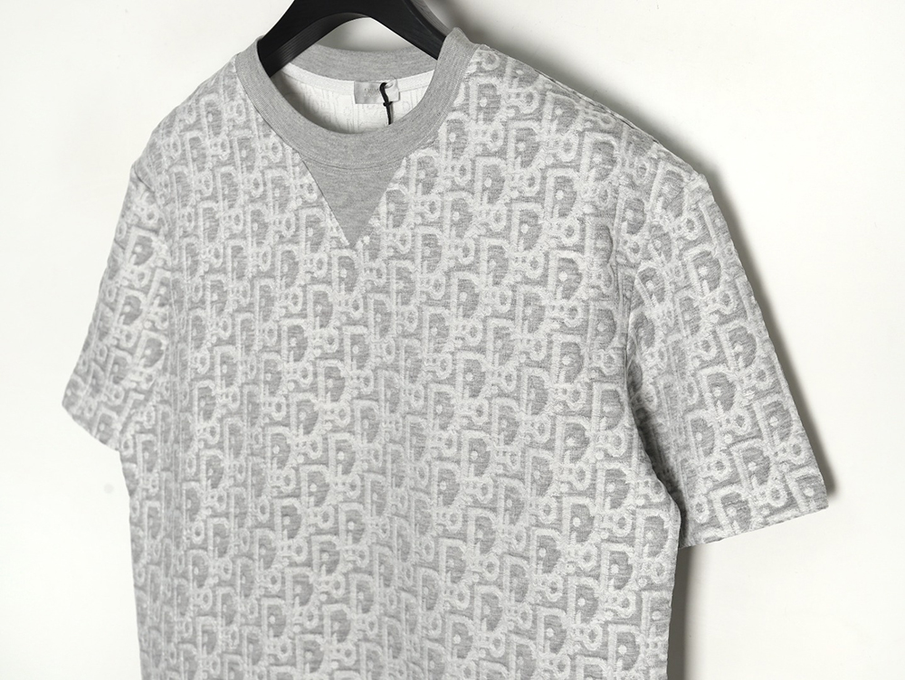 Dior all over print monogram jacquard short sleeves TSK1