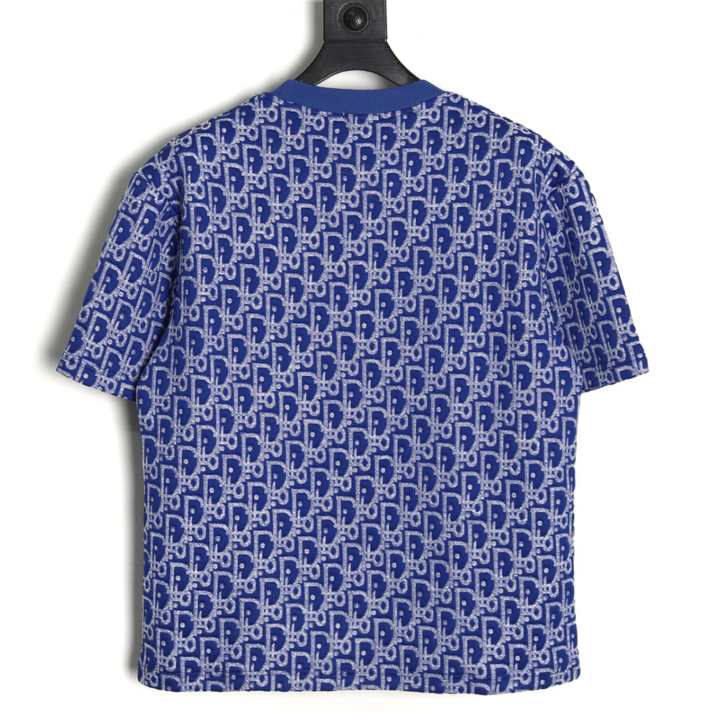 Dior all over print monogram jacquard short sleeves TSK2