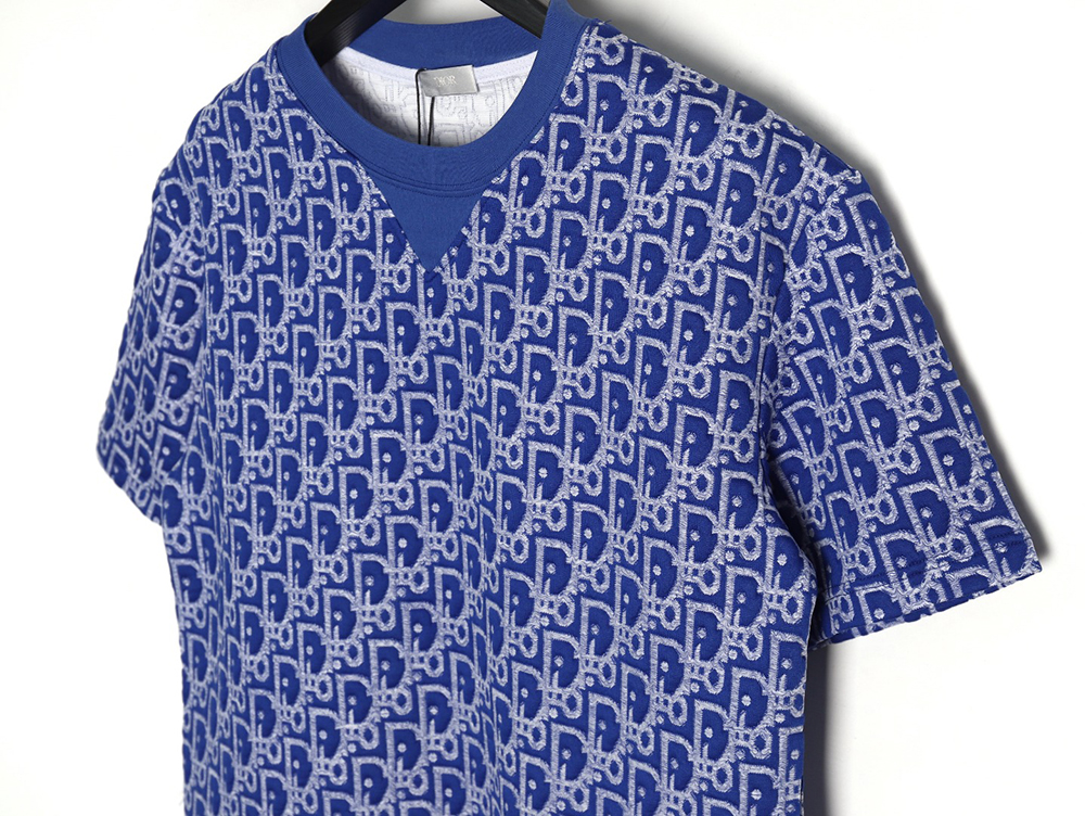 Dior all over print monogram jacquard short sleeves TSK2