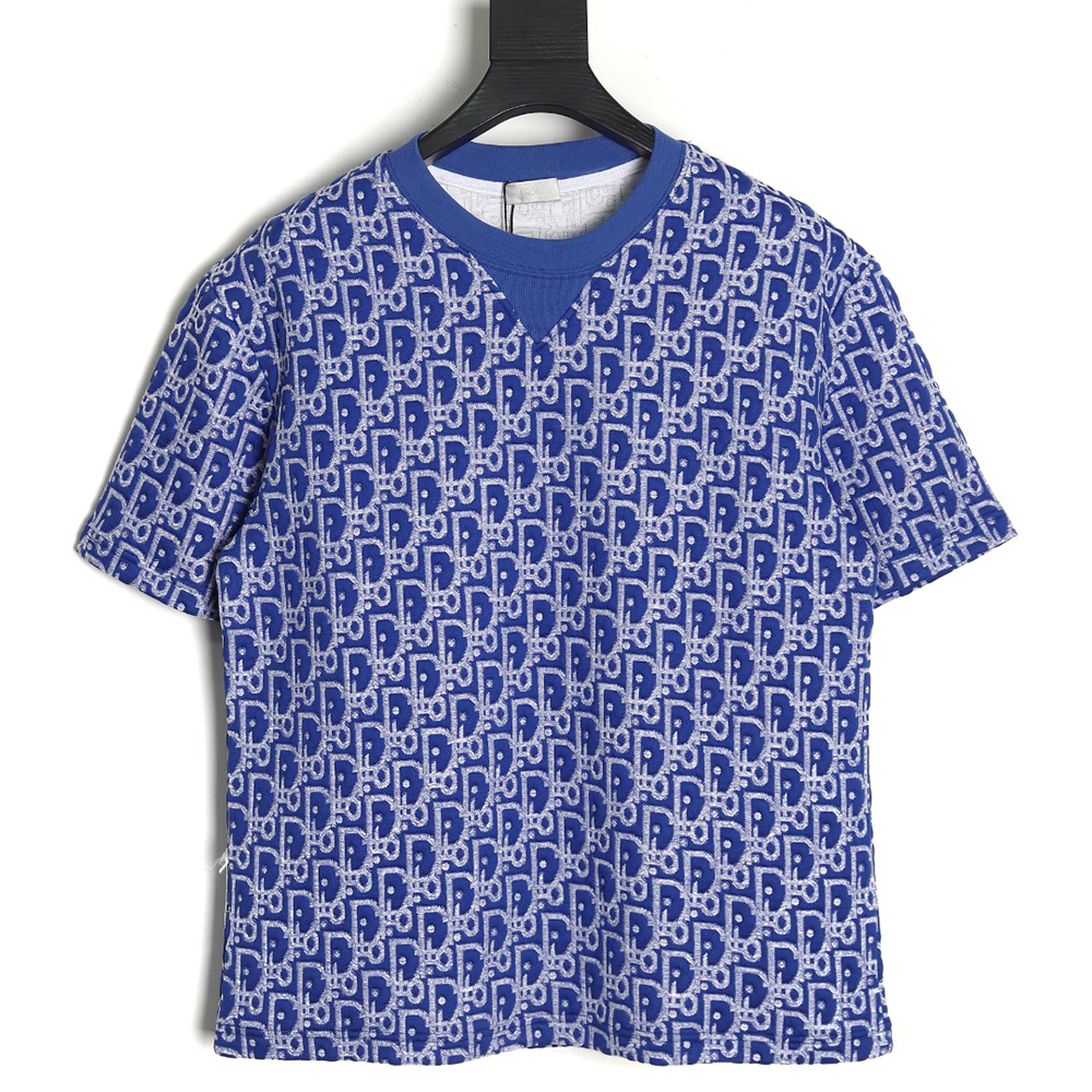 Dior all over print monogram jacquard short sleeves TSK2