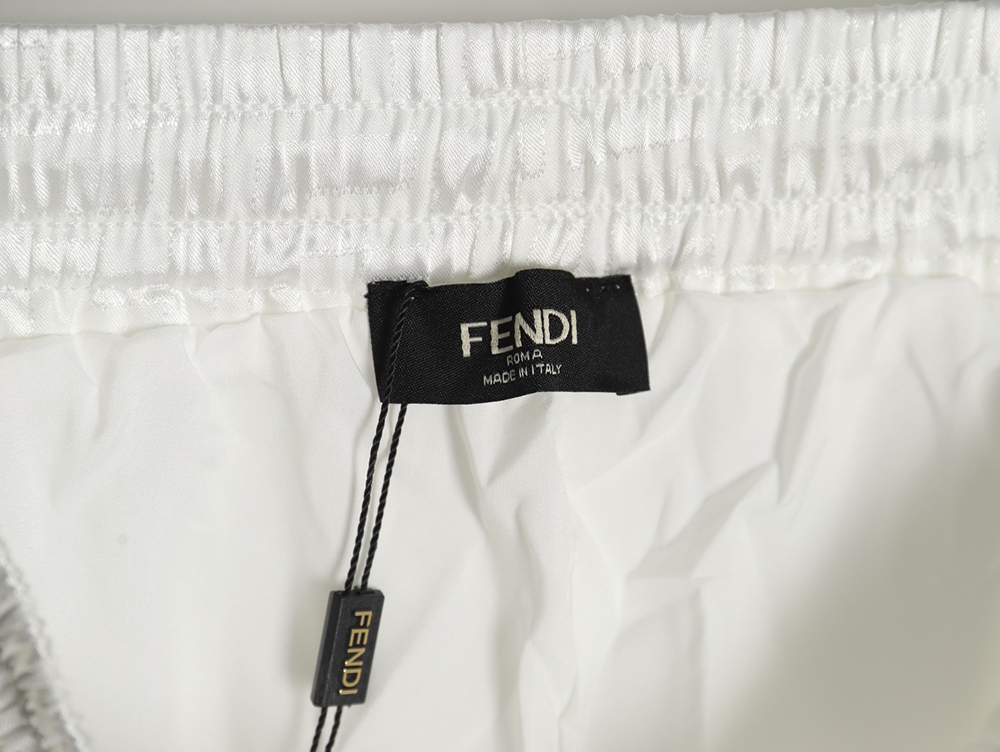 Fendi FF obscure jacquard beach shorts