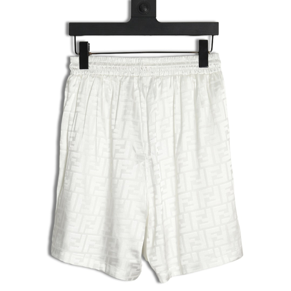 Fendi FF obscure jacquard beach shorts