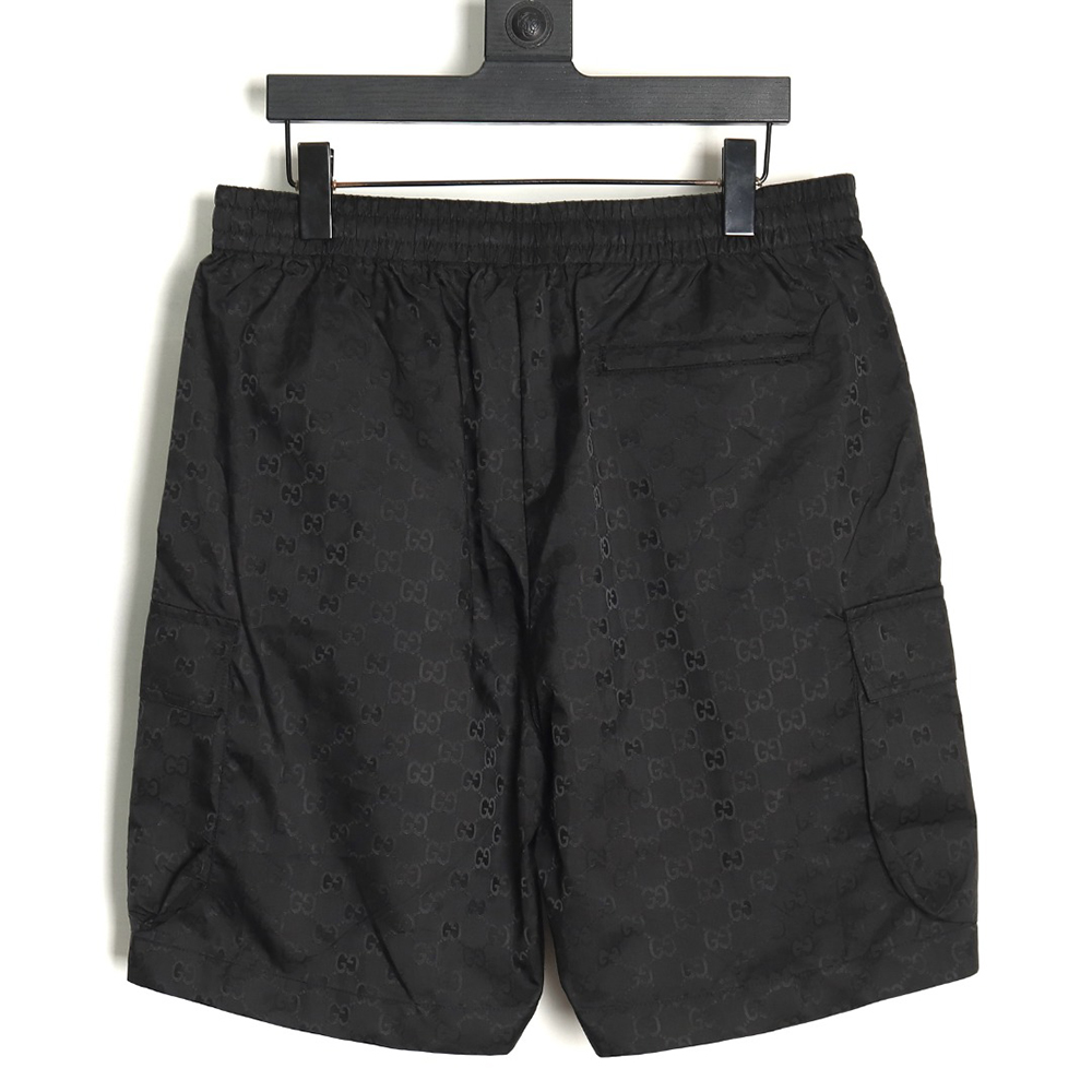 Gucci obscure double G jacquard cargo shorts