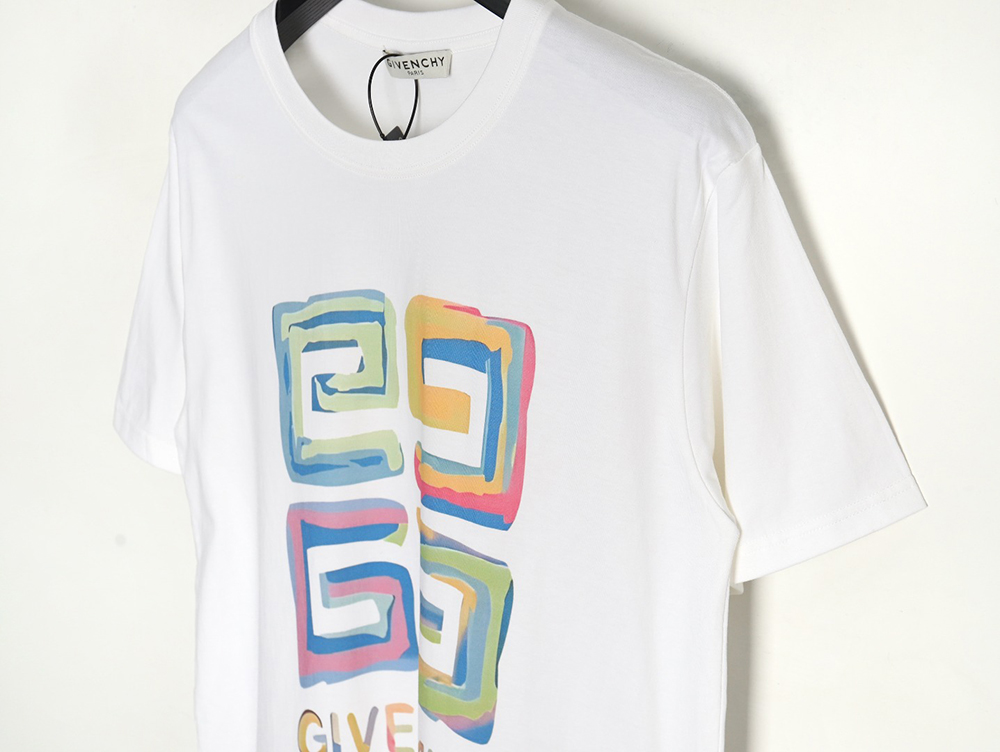 Givenchy painted four-square short sleeve