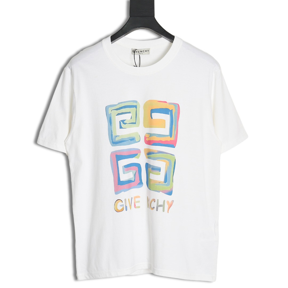 Givenchy painted four-square short sleeve