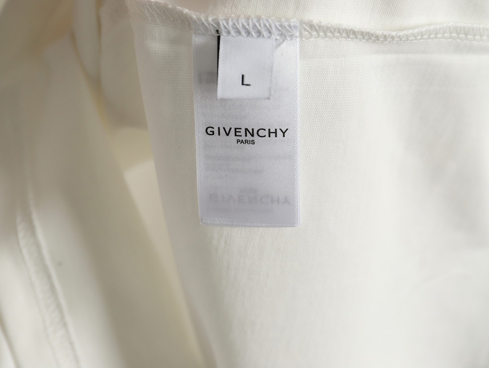 Givenchy lock letter print short sleeves