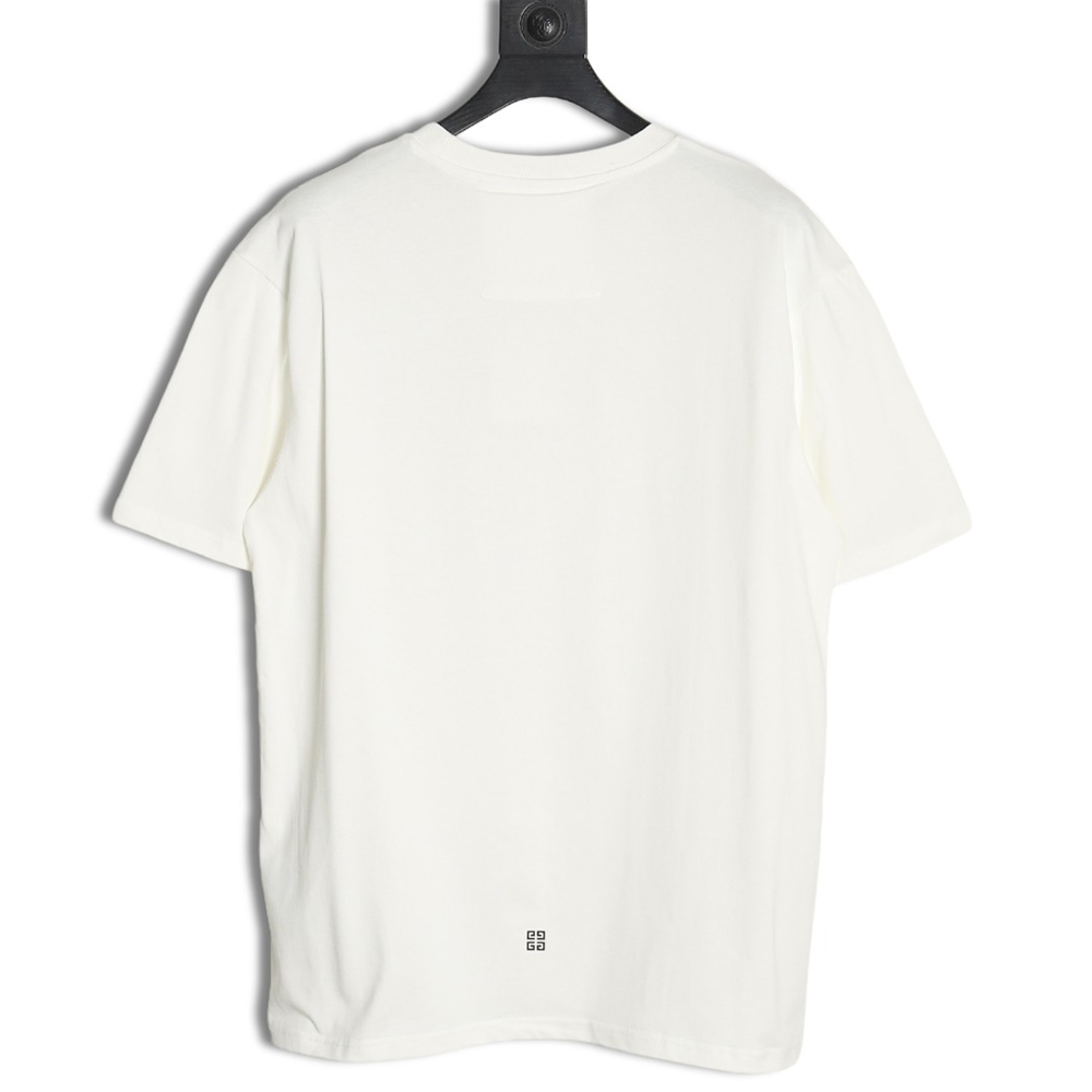 Givenchy lock letter print short sleeves