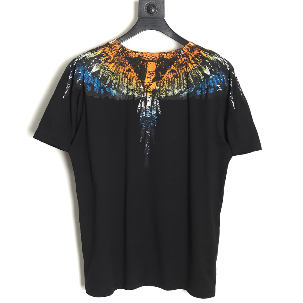 Marcelo Burlon Colorful Shoulder Wing Short Sleeve