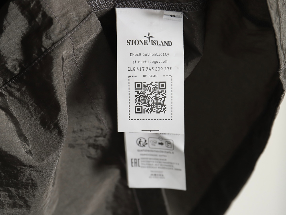 Stone Island Nylon Meta Zip Jacket Sun Protection Clothing TSK1