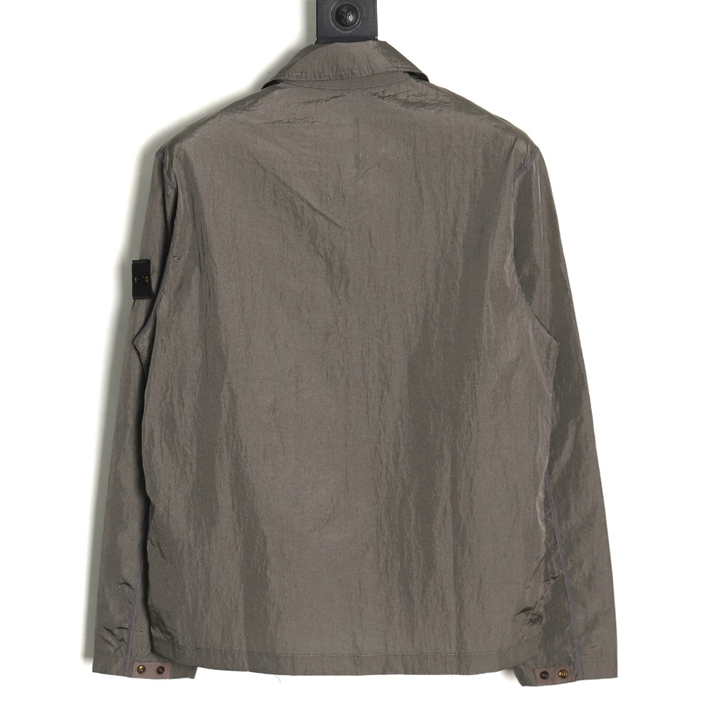 Stone Island Nylon Meta Zip Jacket Sun Protection Clothing TSK1