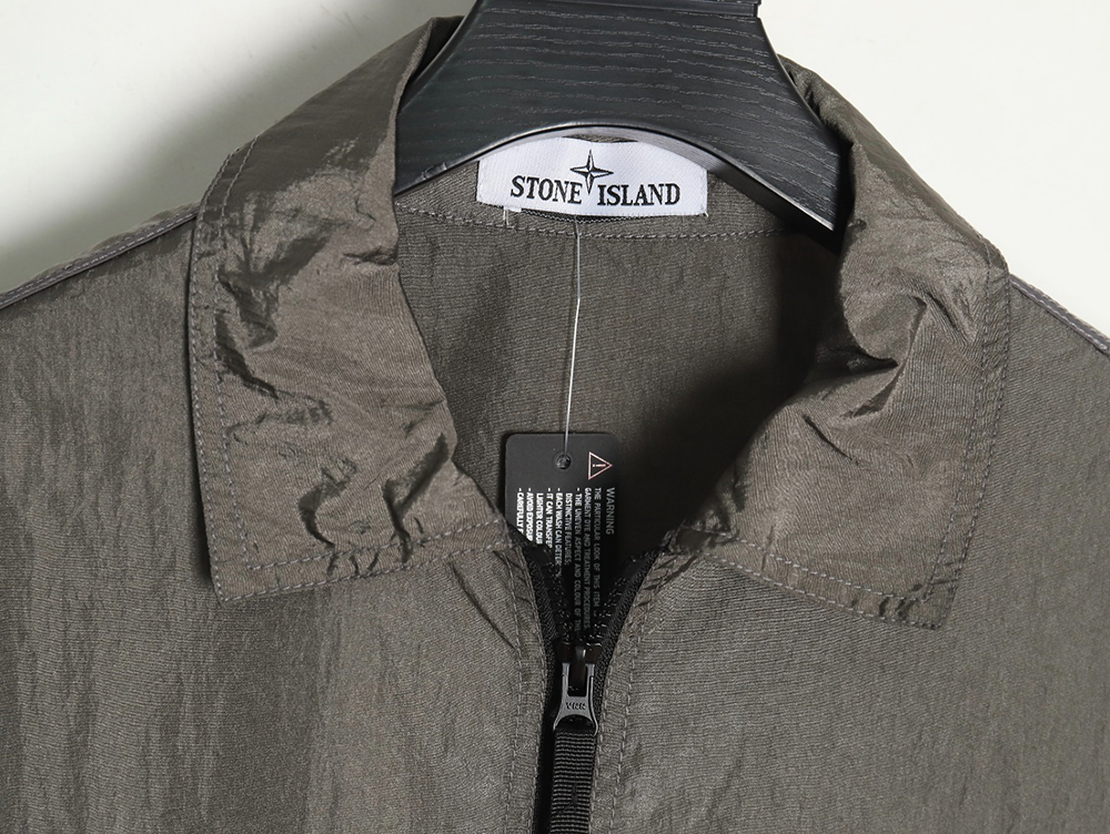 Stone Island Nylon Meta Zip Jacket Sun Protection Clothing TSK1