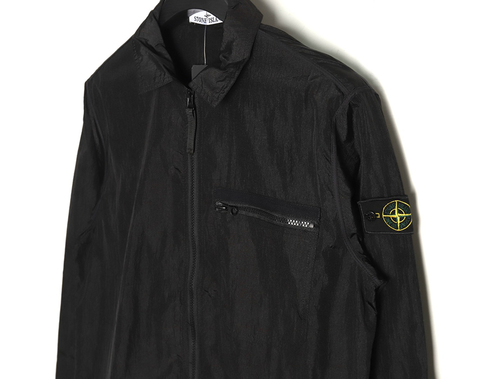 Stone Island Nylon Meta Zip Jacket Sun Protection Clothing TSK2