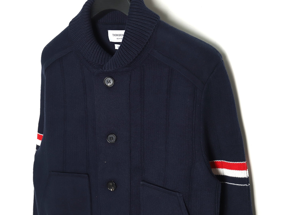 Thom Browne Vertical Striped Jacket TSK1