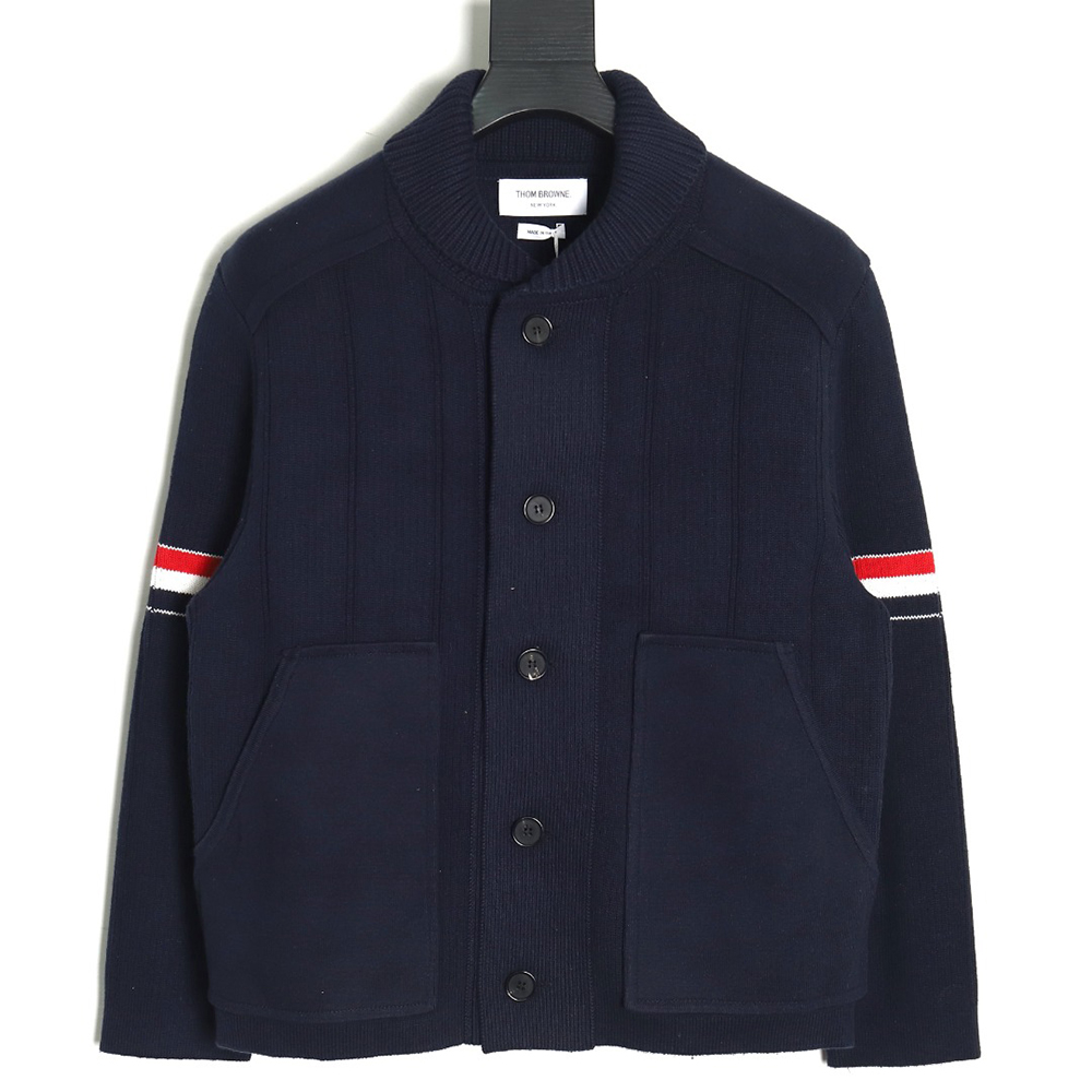 Thom Browne Vertical Striped Jacket TSK1