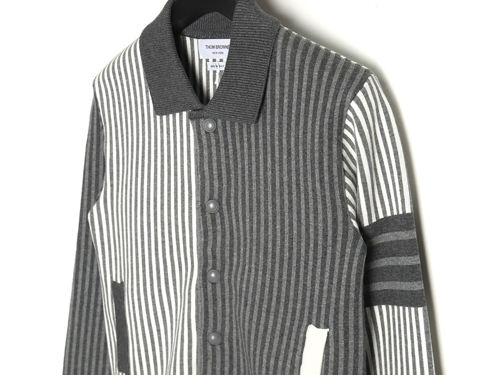 Thom Browne Striped Lapel Jacket