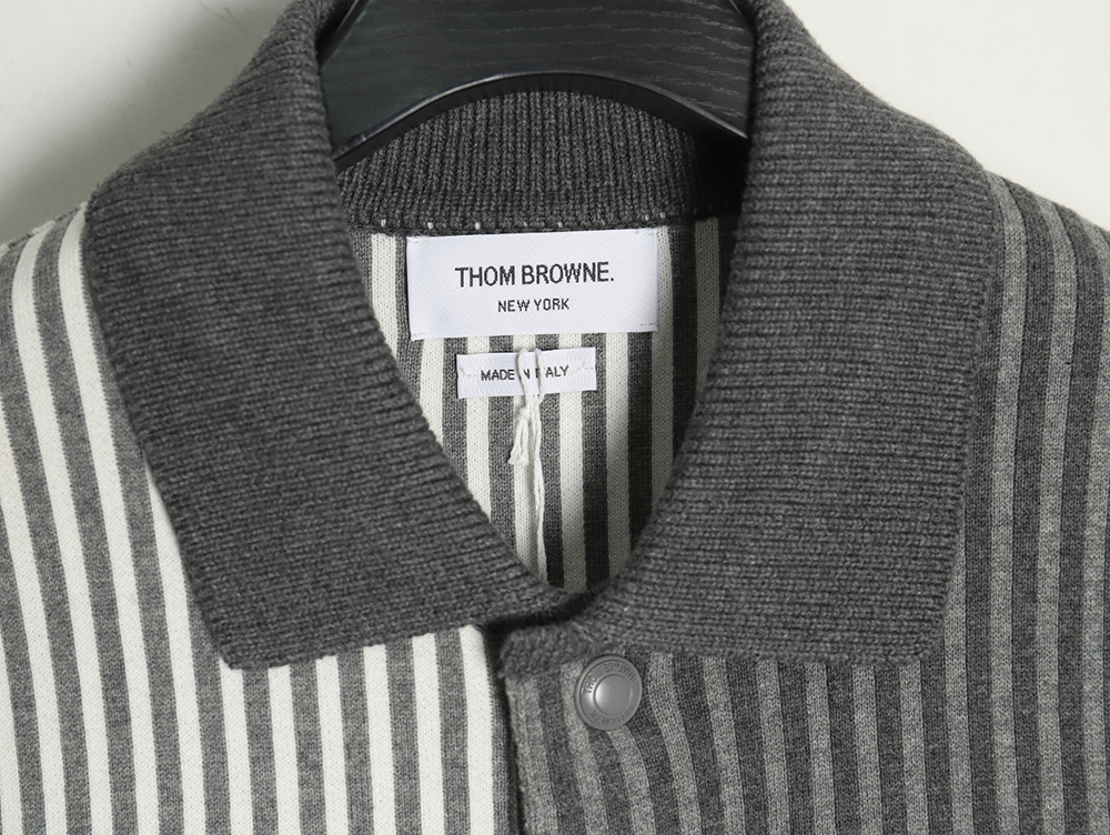 Thom Browne Striped Lapel Jacket