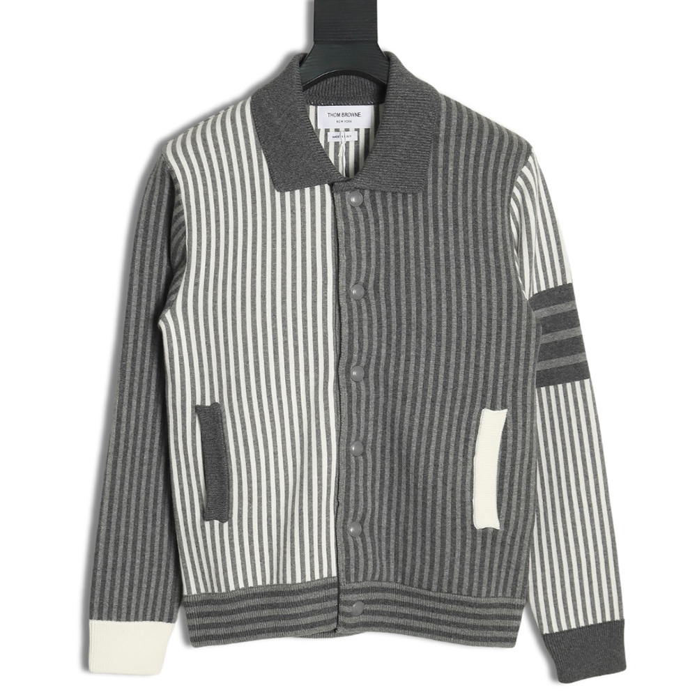 Thom Browne Striped Lapel Jacket