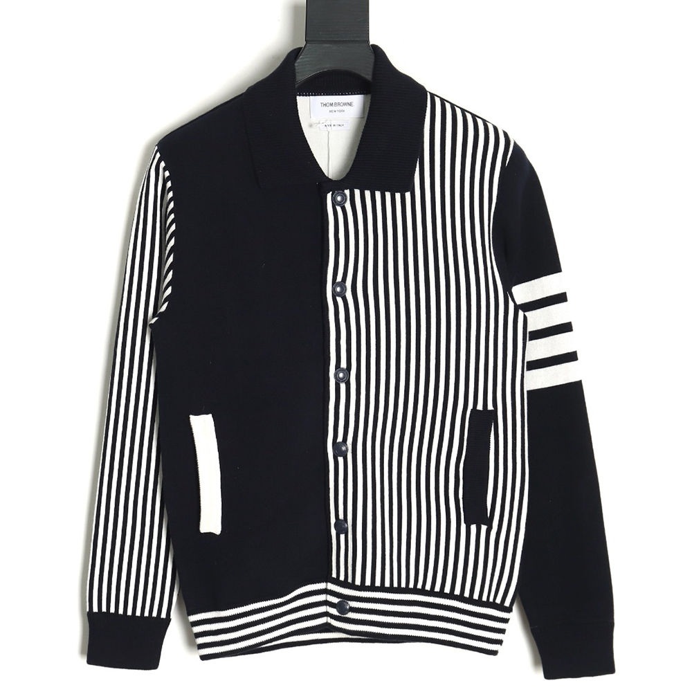 Thom Browne Striped Lapel Jacket TSK1