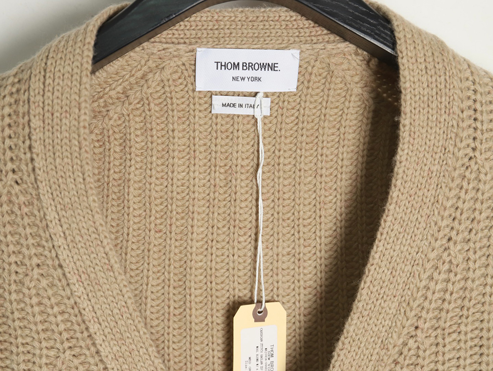 Thom Browne Thickened Yuanbao Needle Cardigan