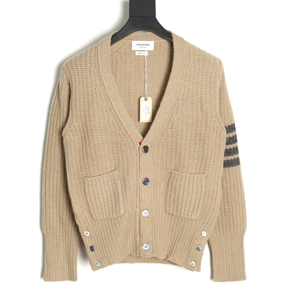 Thom Browne Thickened Yuanbao Needle Cardigan