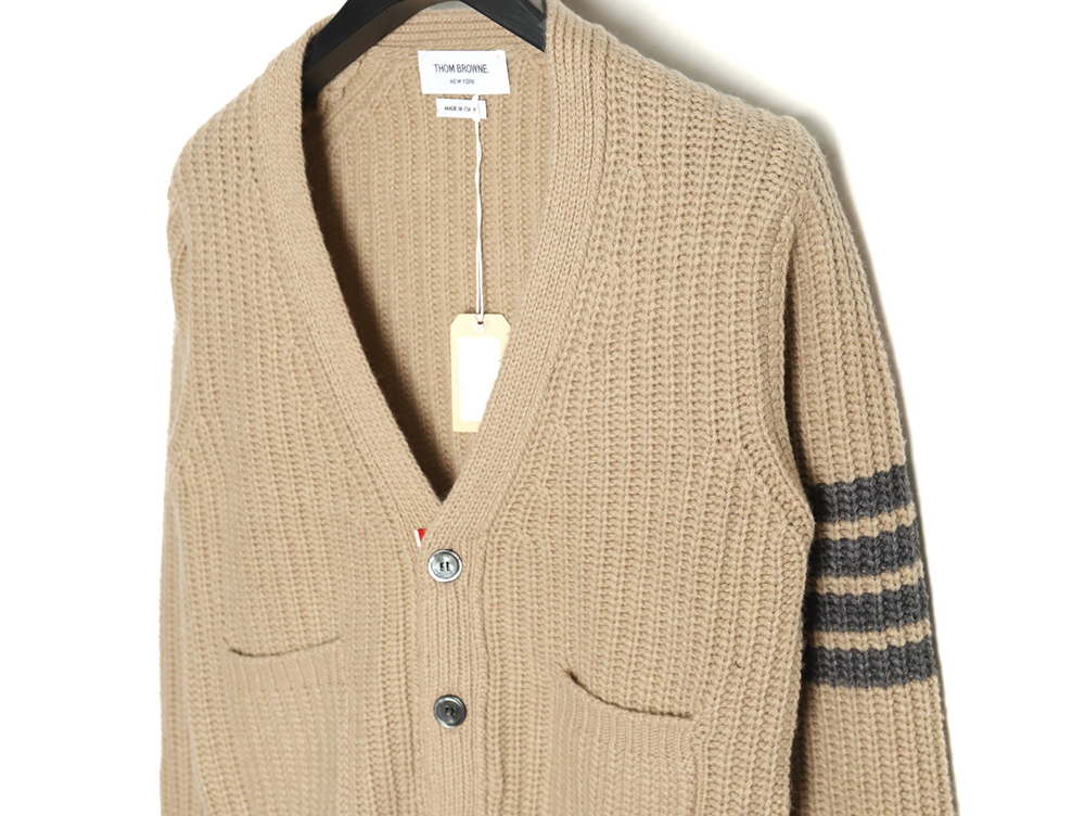 Thom Browne Thickened Yuanbao Needle Cardigan