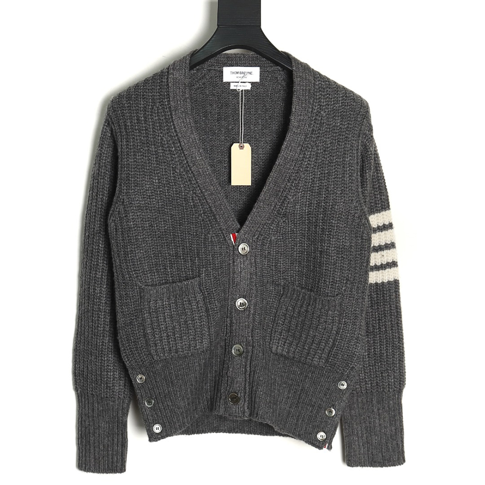 Thom Browne Thickened Yuanbao Needle Cardigan TSK1