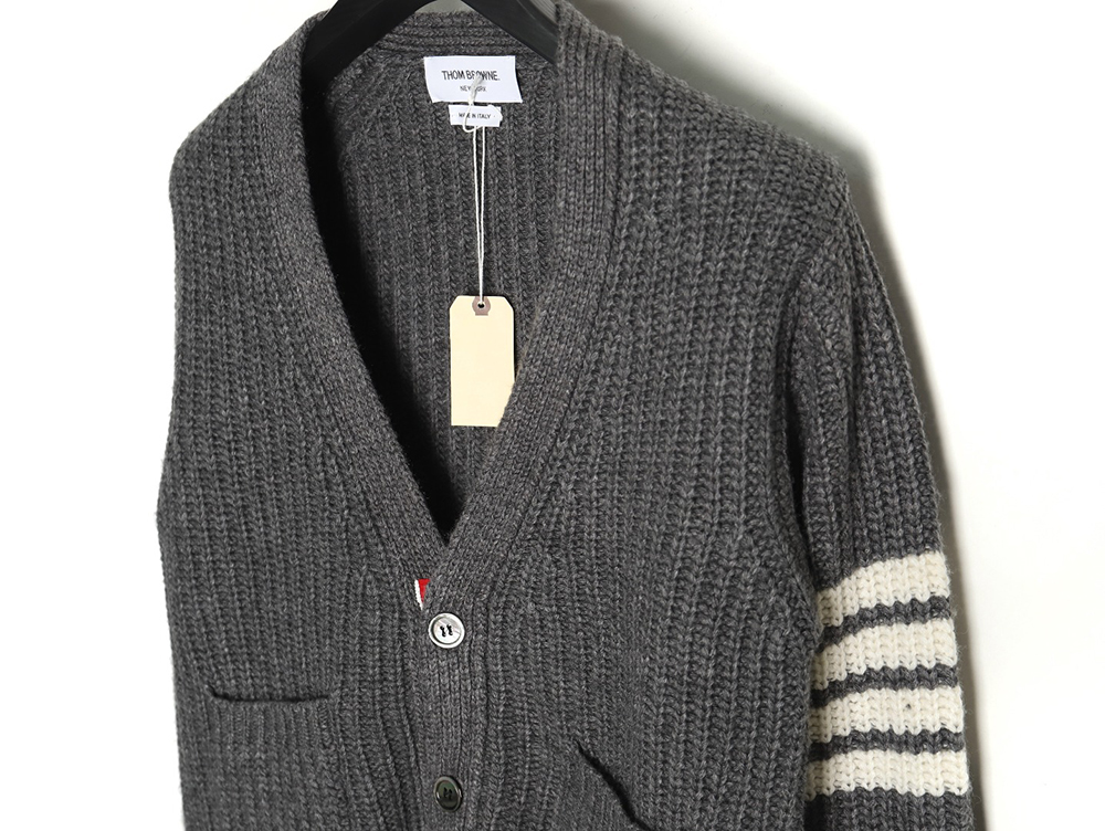 Thom Browne Thickened Yuanbao Needle Cardigan TSK1