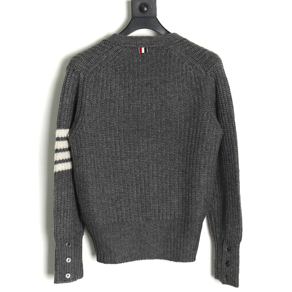 Thom Browne Thickened Yuanbao Needle Cardigan TSK1