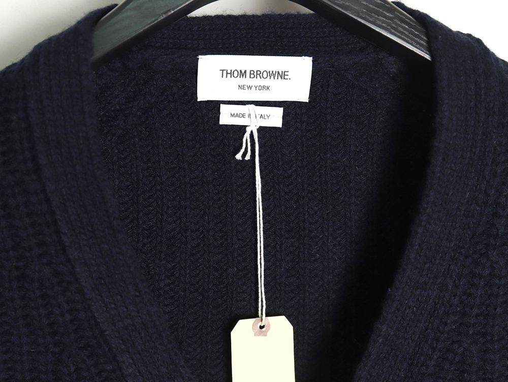 Thom Browne Thickened Yuanbao Needle Cardigan TSK2