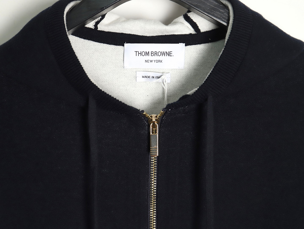 Thom Browne Submarine Knit Hooded Jacket TSK1